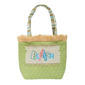 Beach Ruffle Tote