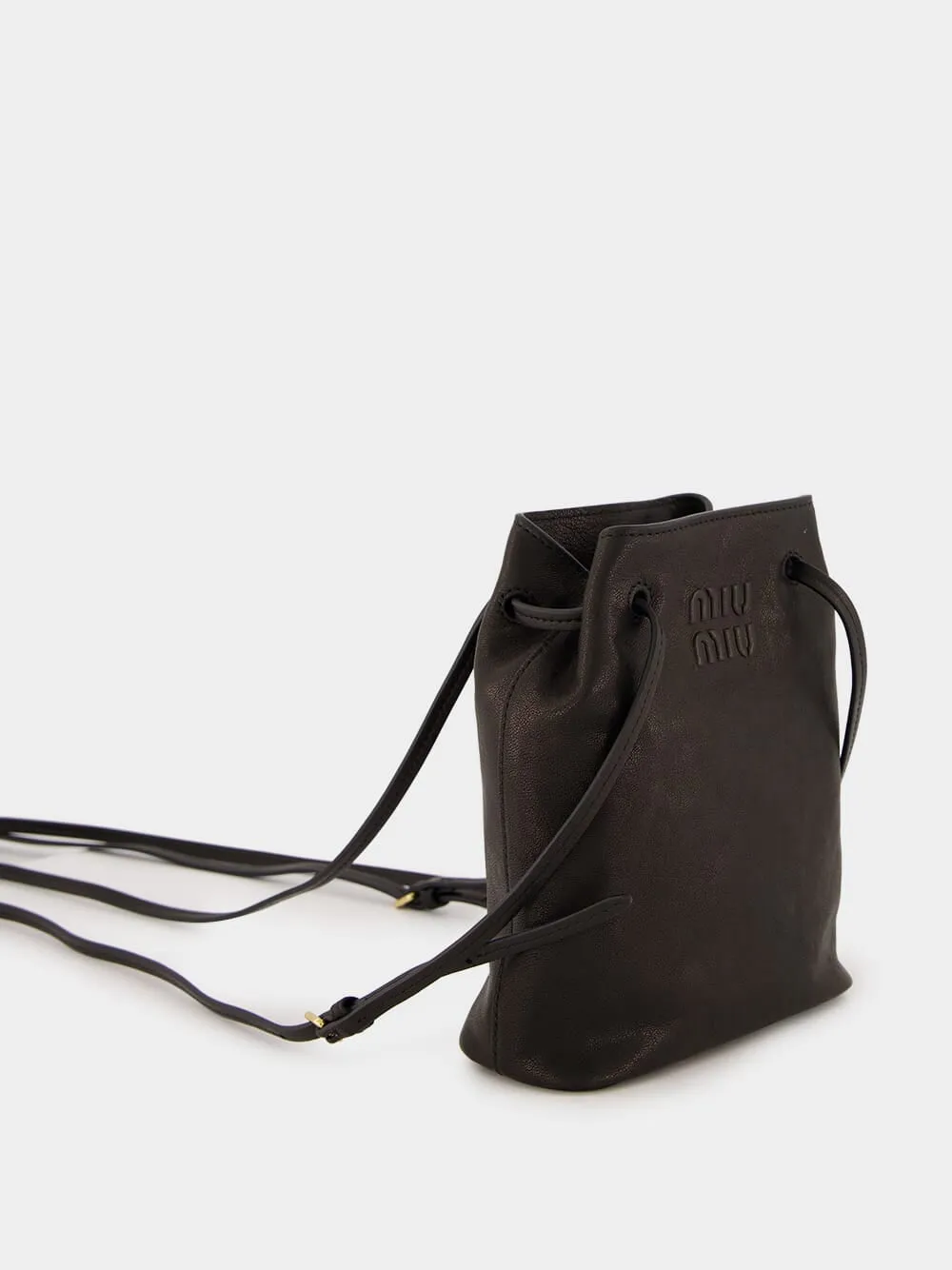 Black Nappa Leather Mini-Bag