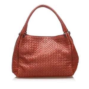 Bottega Veneta Intrecciato Nappa Parachute Tote (SHG-11398)