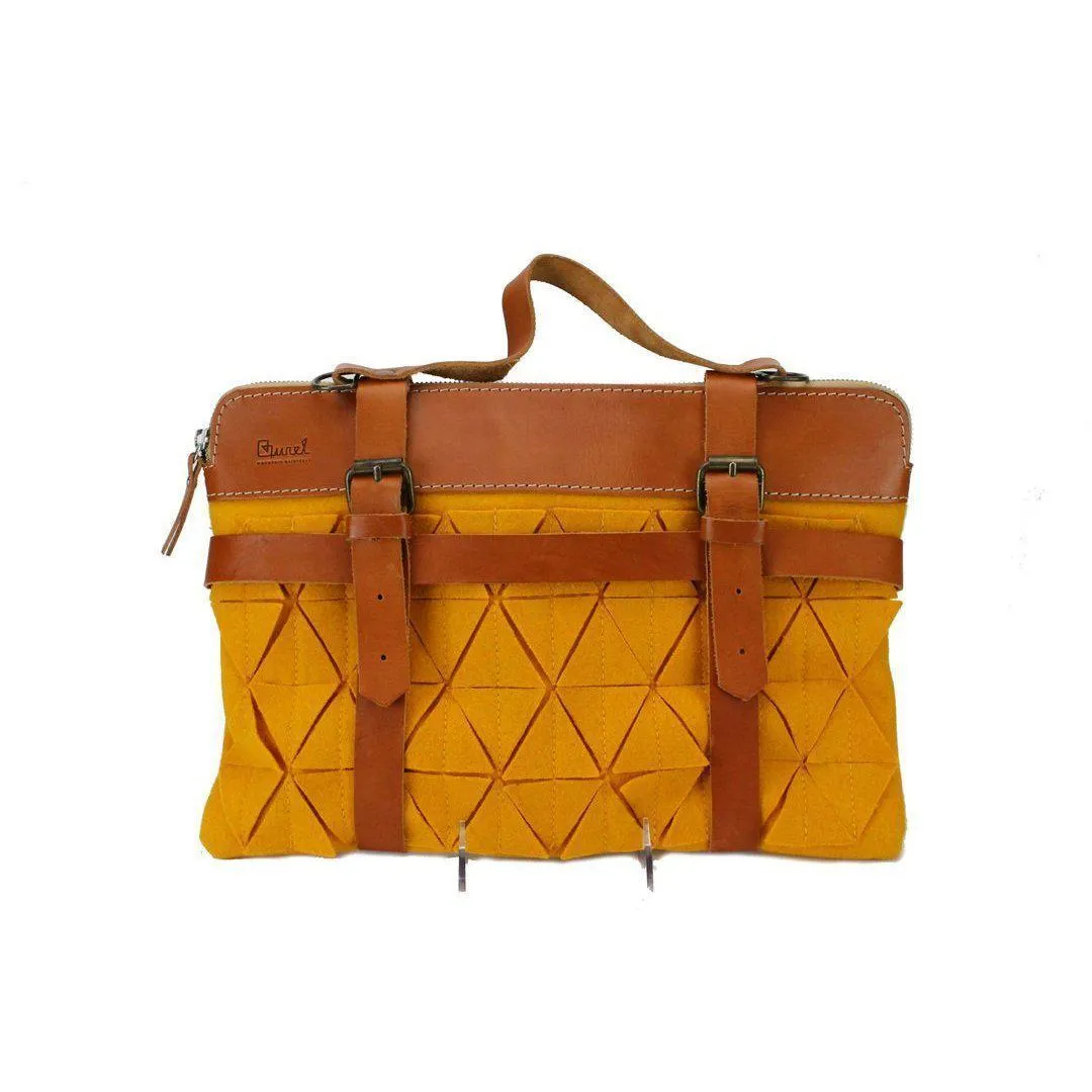 Burel Bag: Sleeve Tile with Harness, Yellow