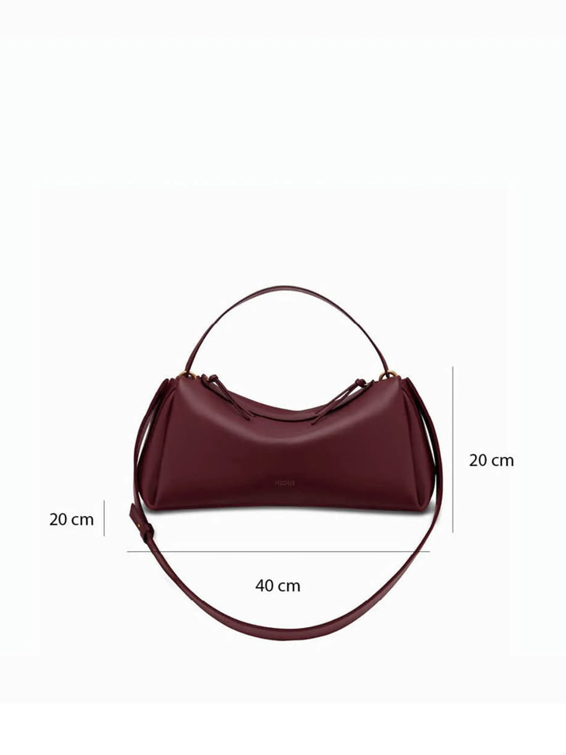 Burgundy Scorpius bag