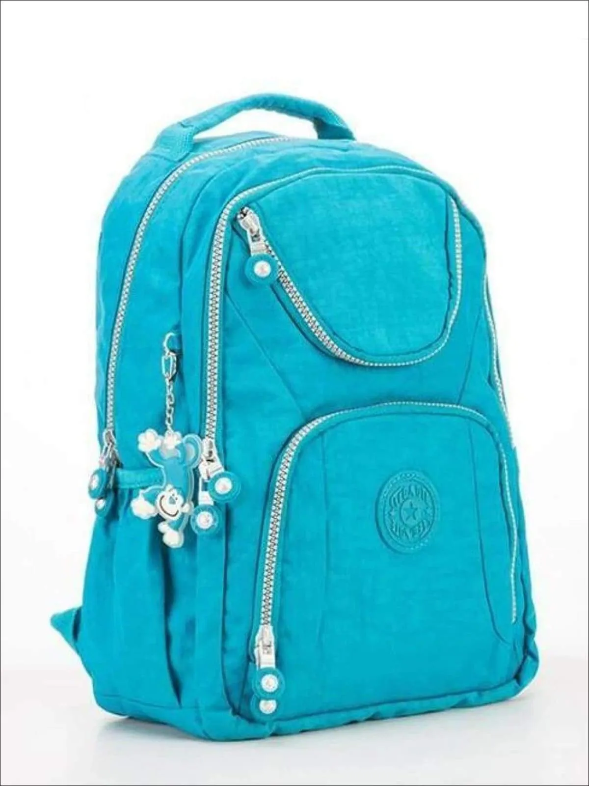 Girls 14.5" Kipling Inspired Nylon Backpacks