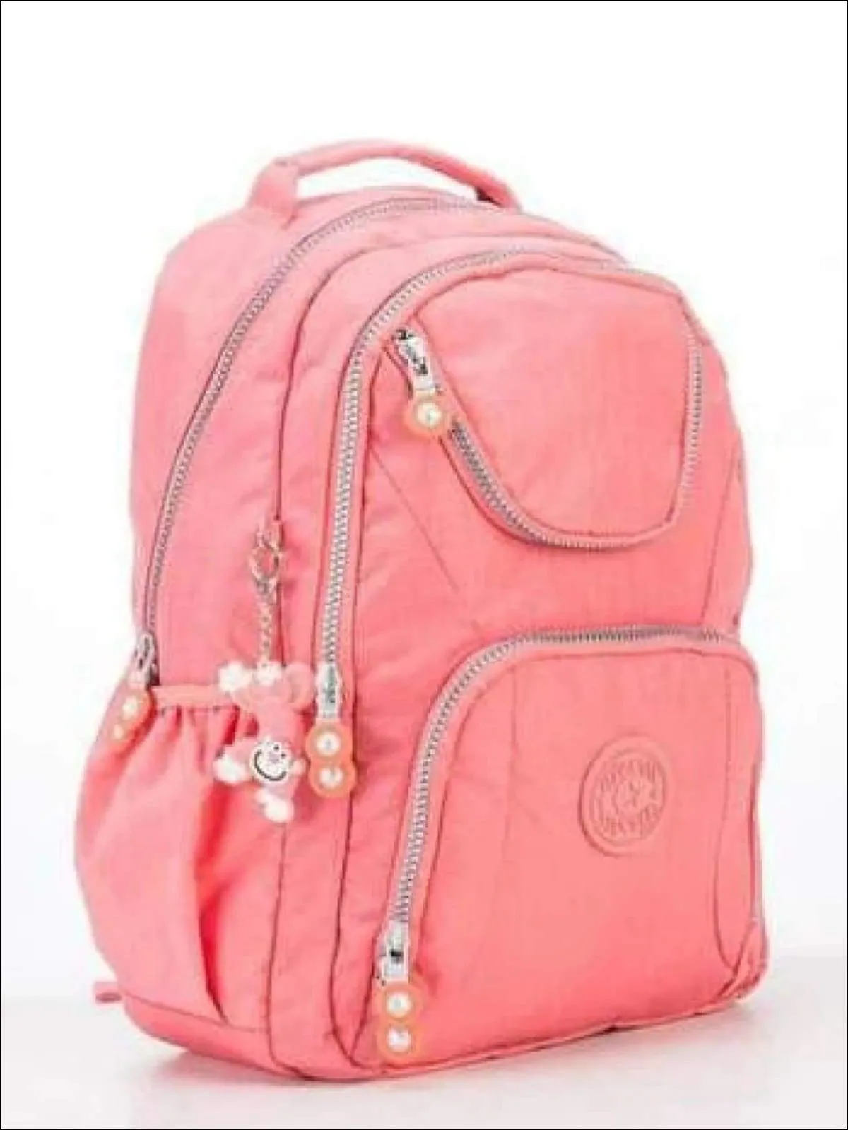 Girls 14.5" Kipling Inspired Nylon Backpacks