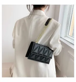 Glow Chic's Fashion Small Square Chain Crossbody Shoulder Bag