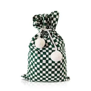 Green Checkered Swag Sack