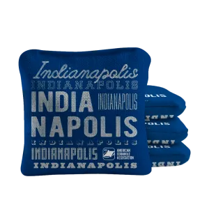 Indianapolis Football Vintage Gameday Synergy Pro Cornhole Bags