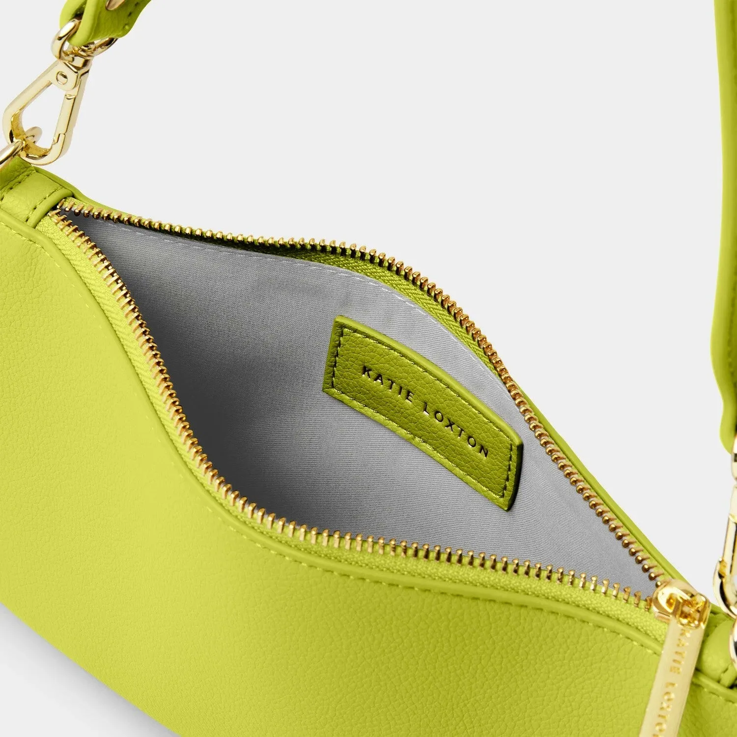 Katie Loxton Reya Small Shoulder Bag Lime Green