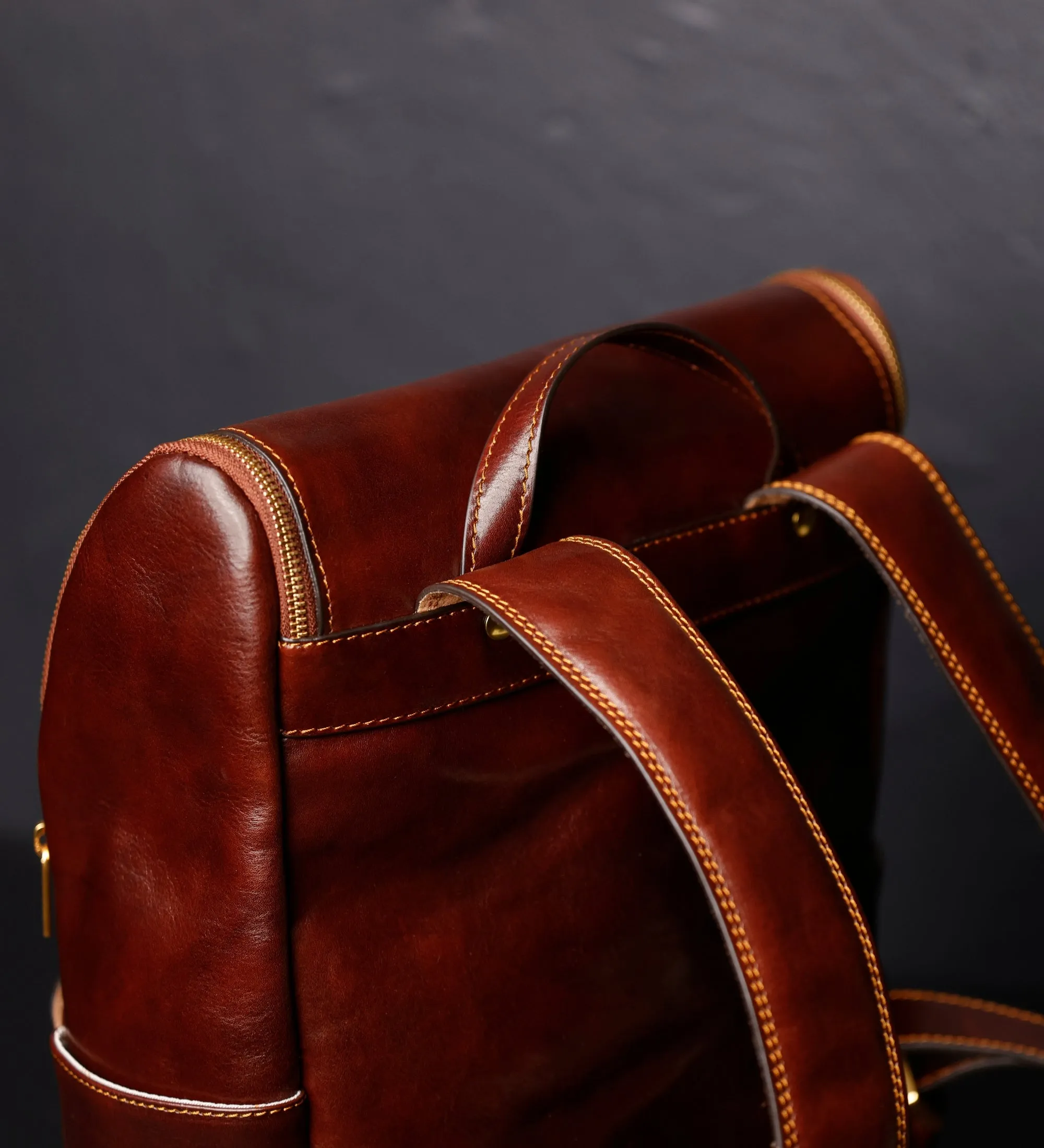 Large Leather Backpack - The Odyssey