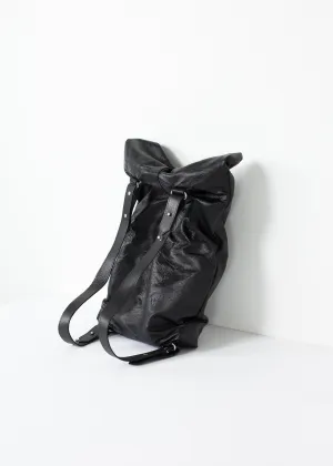 Leather Convertible Backpack