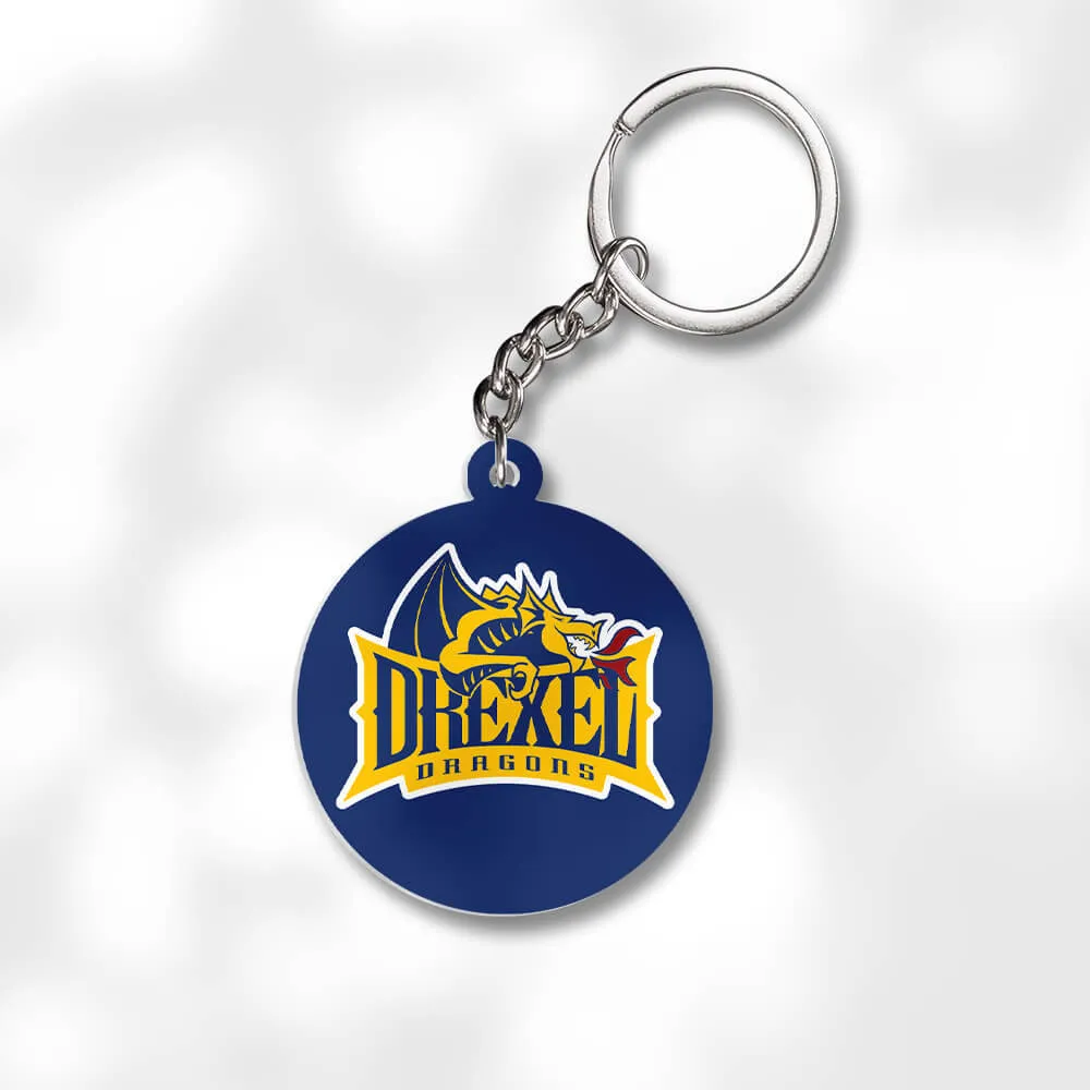 Pack 3 Drexel University Keychains