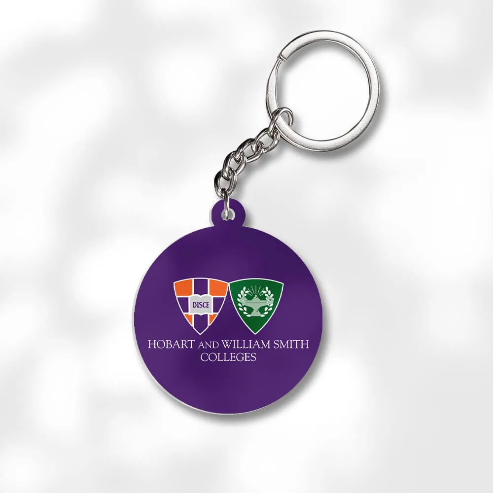 Pack 3 Hobart and William Smith Colleges Keychains