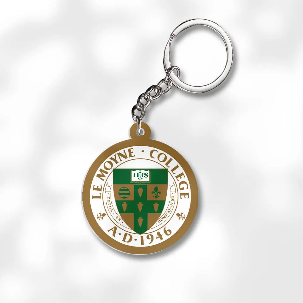 Pack 3 Le Moyne College Keychains