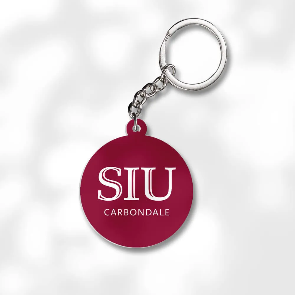 Pack 3 Southern Illinois University Carbondale Keychains