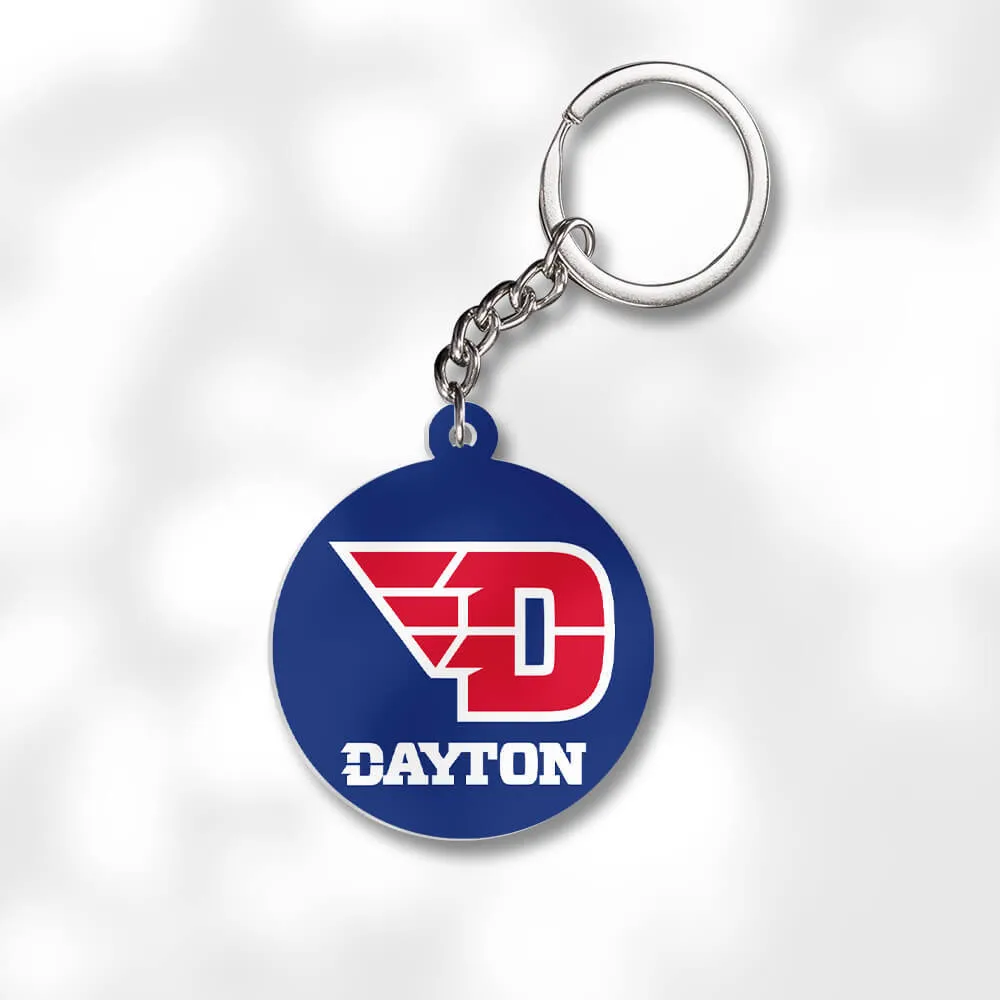 Pack 3 University of Dayton Keychains