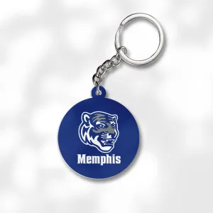 Pack 3 University of Memphis Keychains