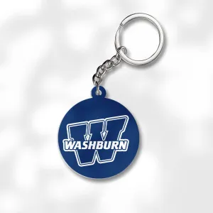 Pack 3 Washburn University Keychains