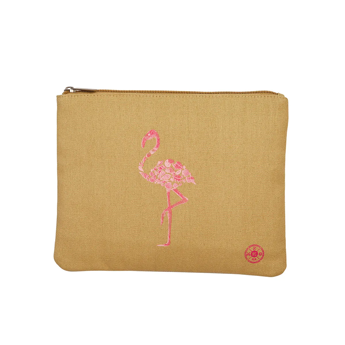 Pink Flamingo Zip Top Bag