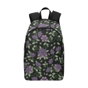 Purple Beaded Rose Backpack for Adult