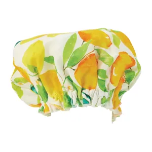 Shower Cap - Linen - Amalfi Citrus