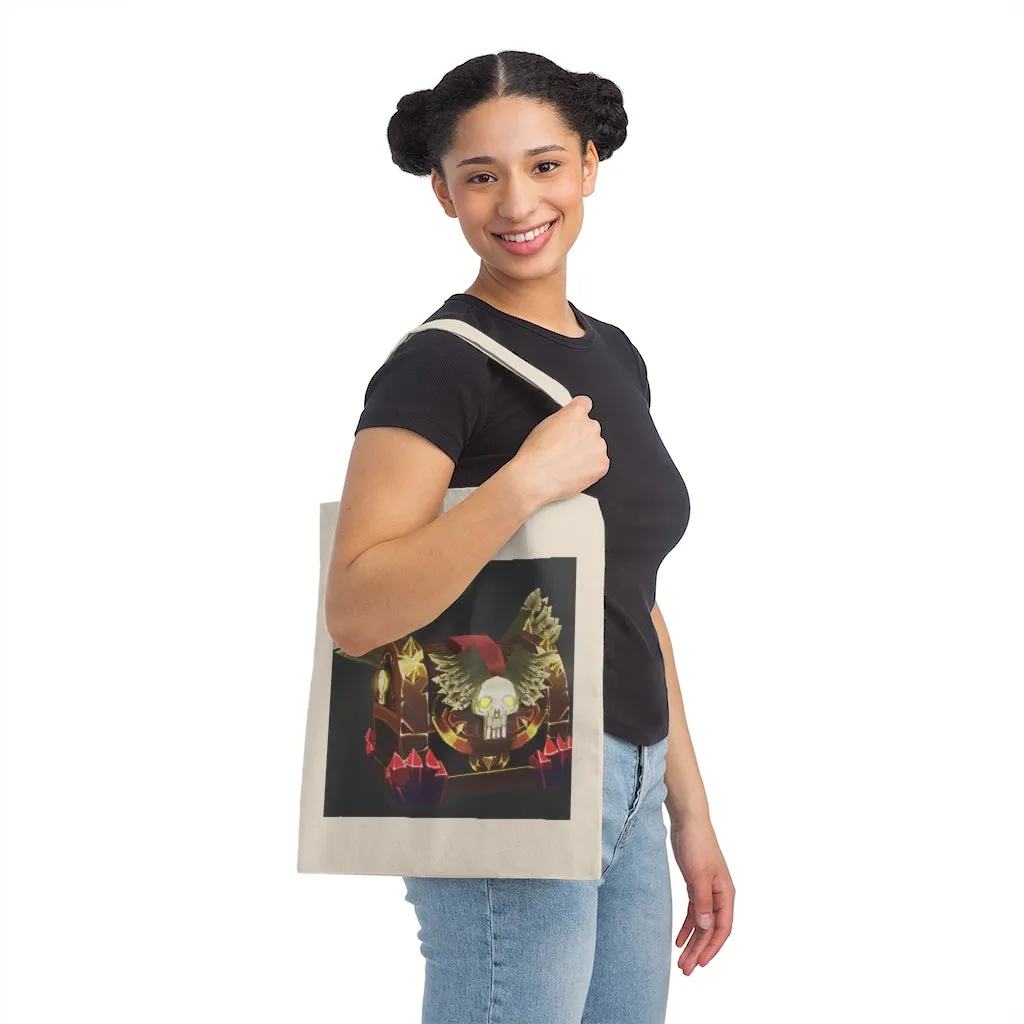 Skeleton Chest Canvas Tote Bag