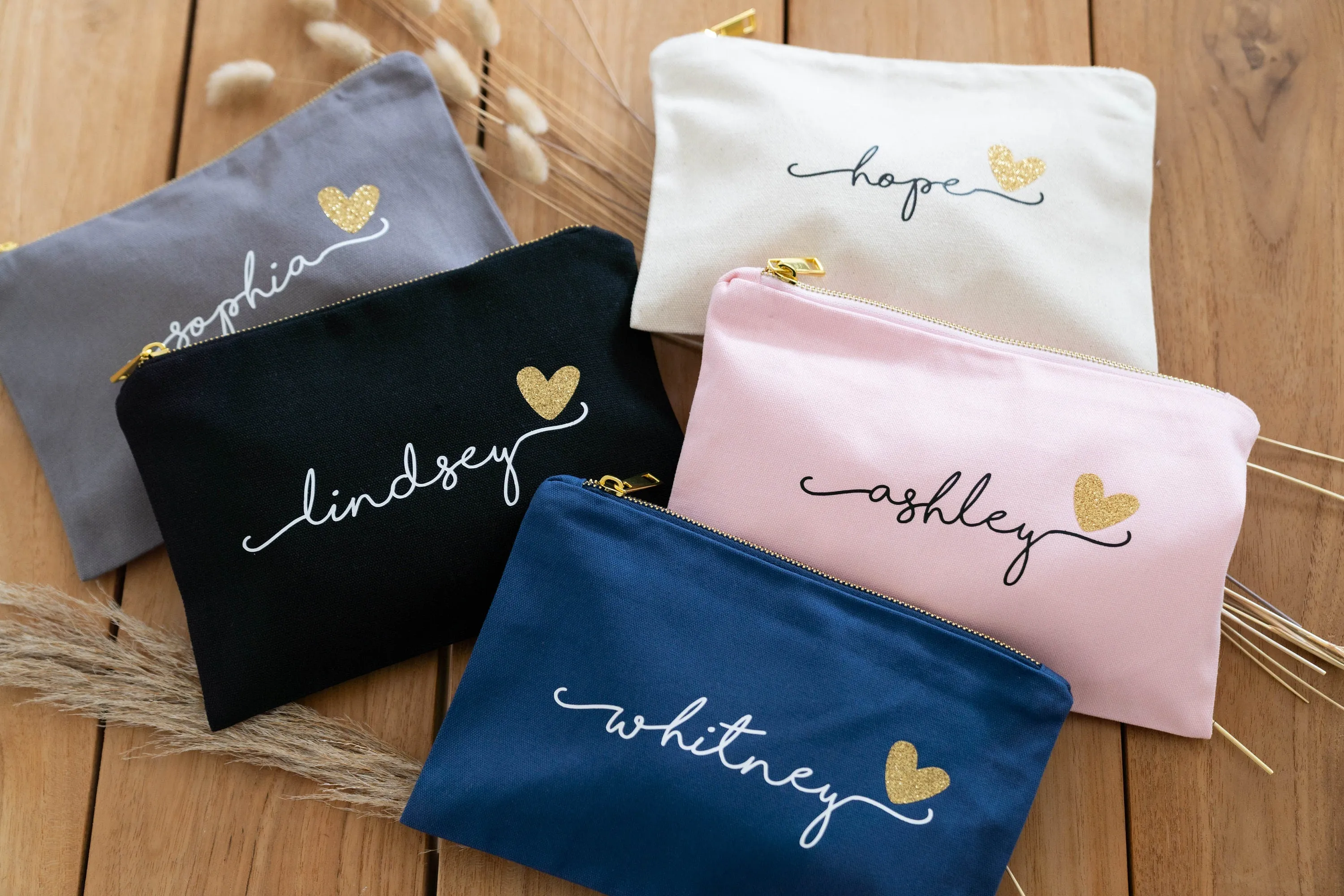 Small Cosmetic Bags Personalized | Cute Makeup Bag