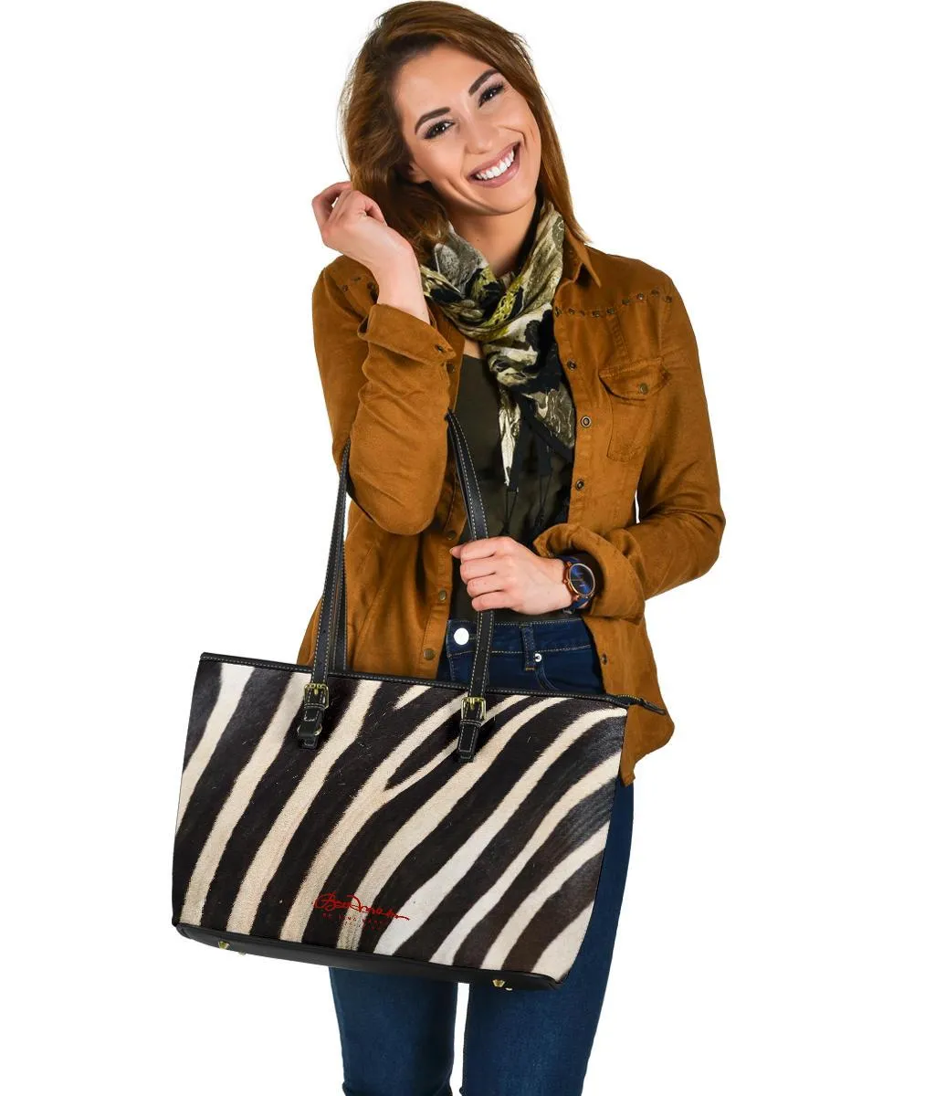 Wild (select color) Zebra Large Tote Bag