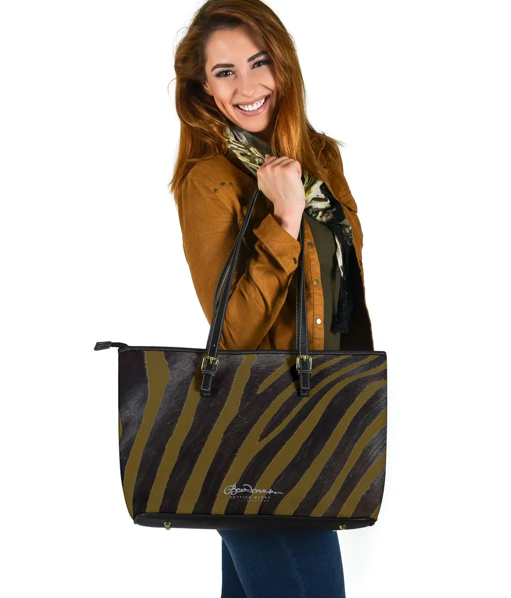 Wild (select color) Zebra Large Tote Bag