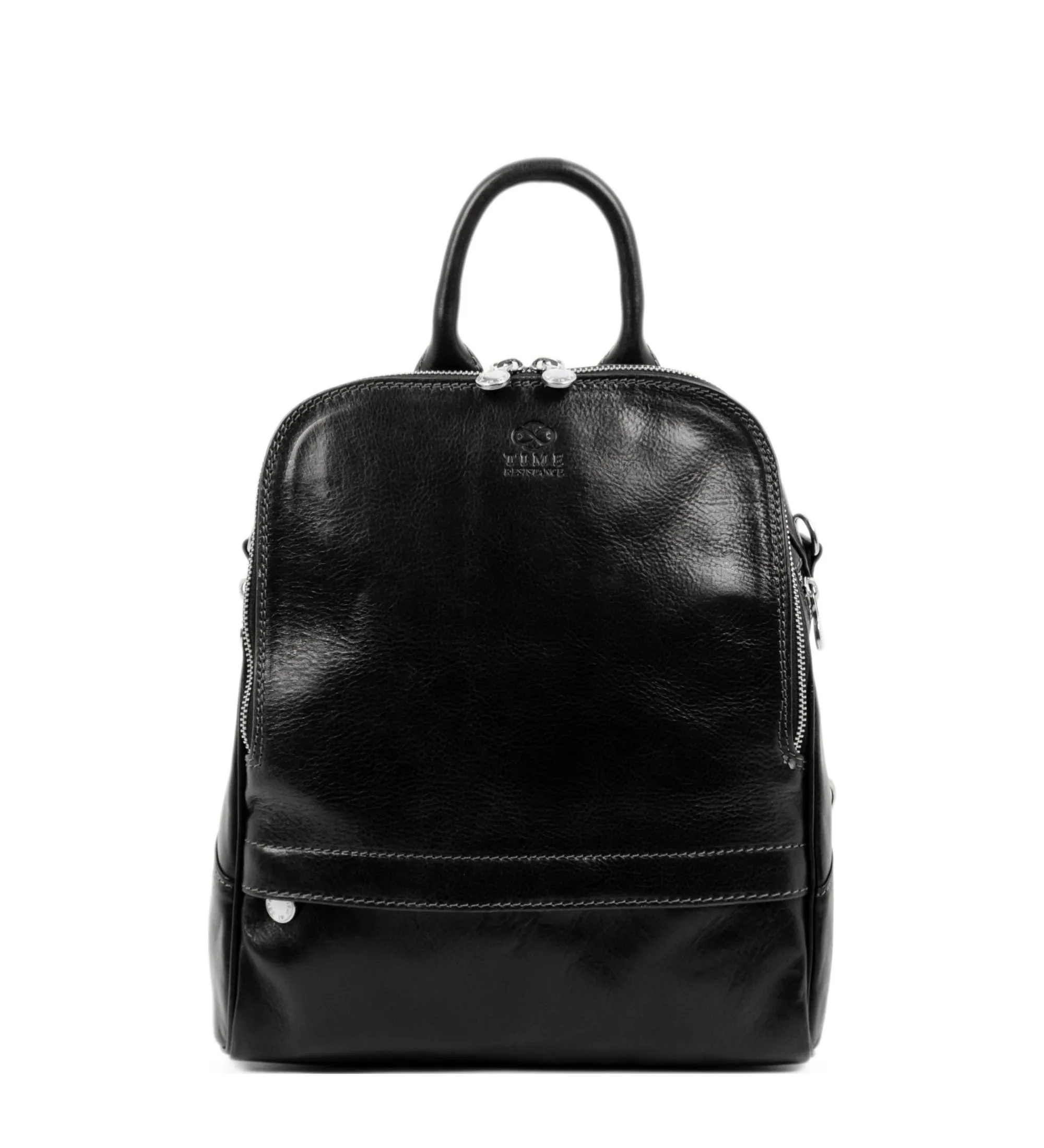 Womens Leather Backpack Convertible Bag - Regeneration